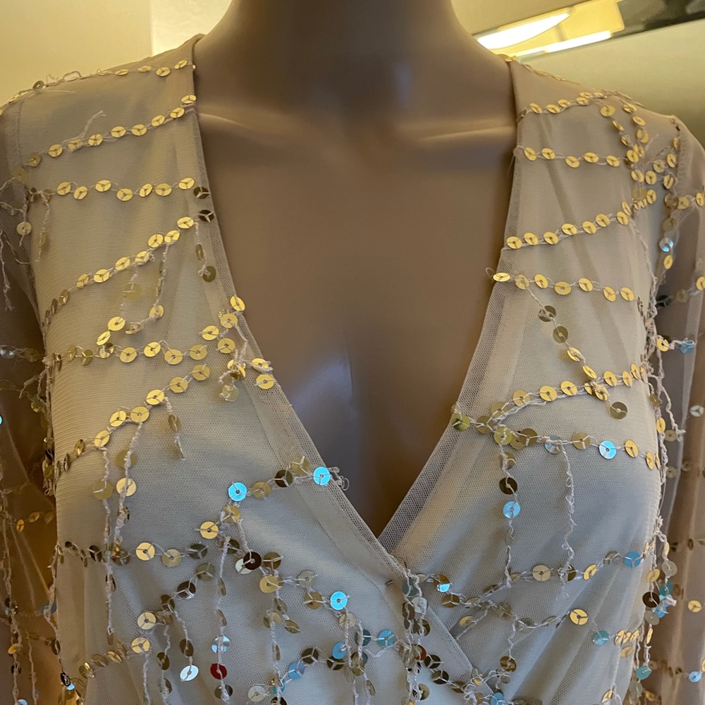 Sequin cocktail dress